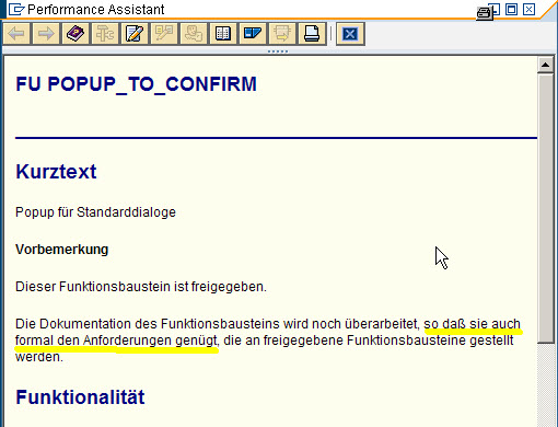 Ob der Programmierer den Anforderungen nicht genügt?