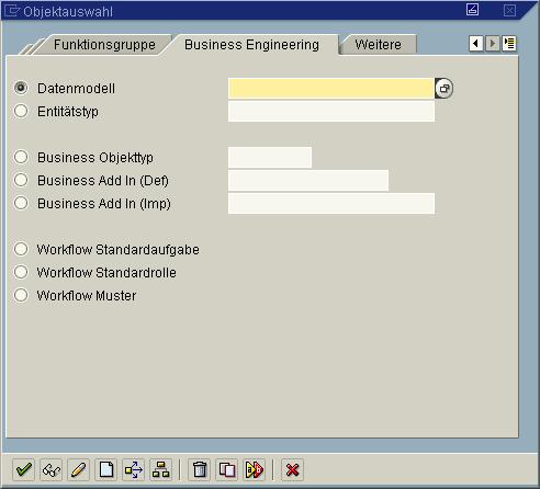 Objektauswahl Business Engineering